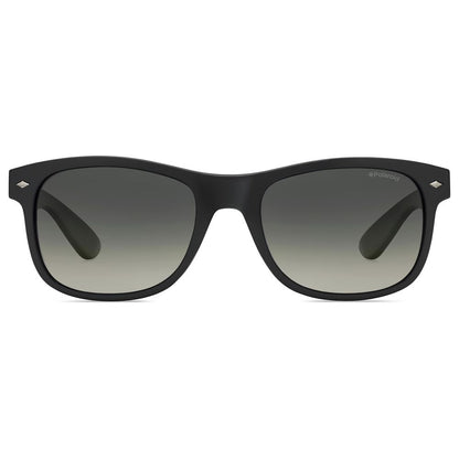 Occhiali da sole Polaroid in plastica nera