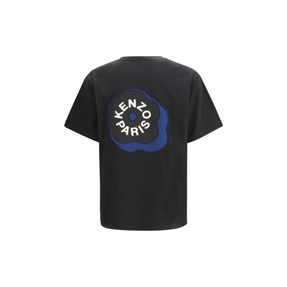 T-Shirt Nera in Cotone Kenzo