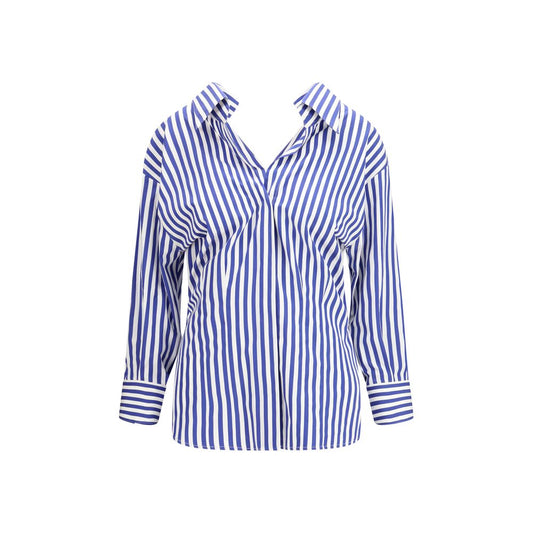 Camicia a fantasia Givenchy in cotone blu