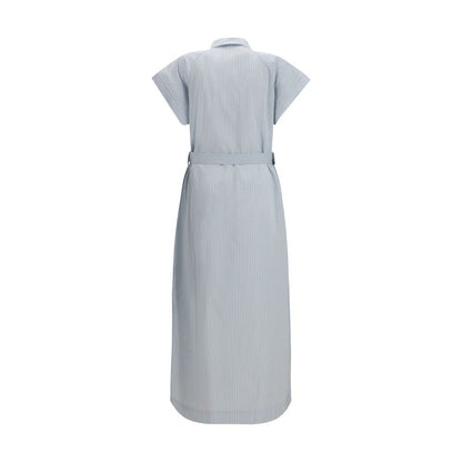 Jacob Cohen Blue Copper Long Dress