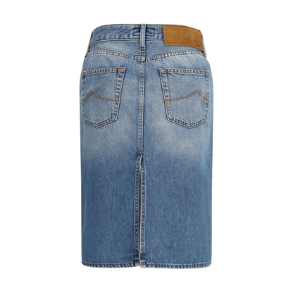 Gonna in denim blu Jacob Cohen