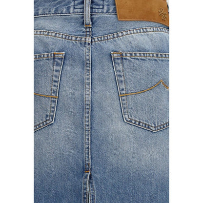 Gonna in denim blu Jacob Cohen
