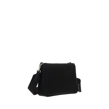 Sac bandoulière Prada en polyamide recyclé noir