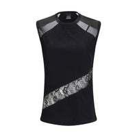 PINKO Black Cotton T-Shirt