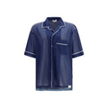 Moschino Tuta Sportiva Blu in Poliestere