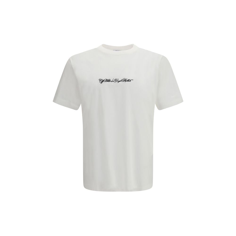 T-shirt in cotone bianca Off-White