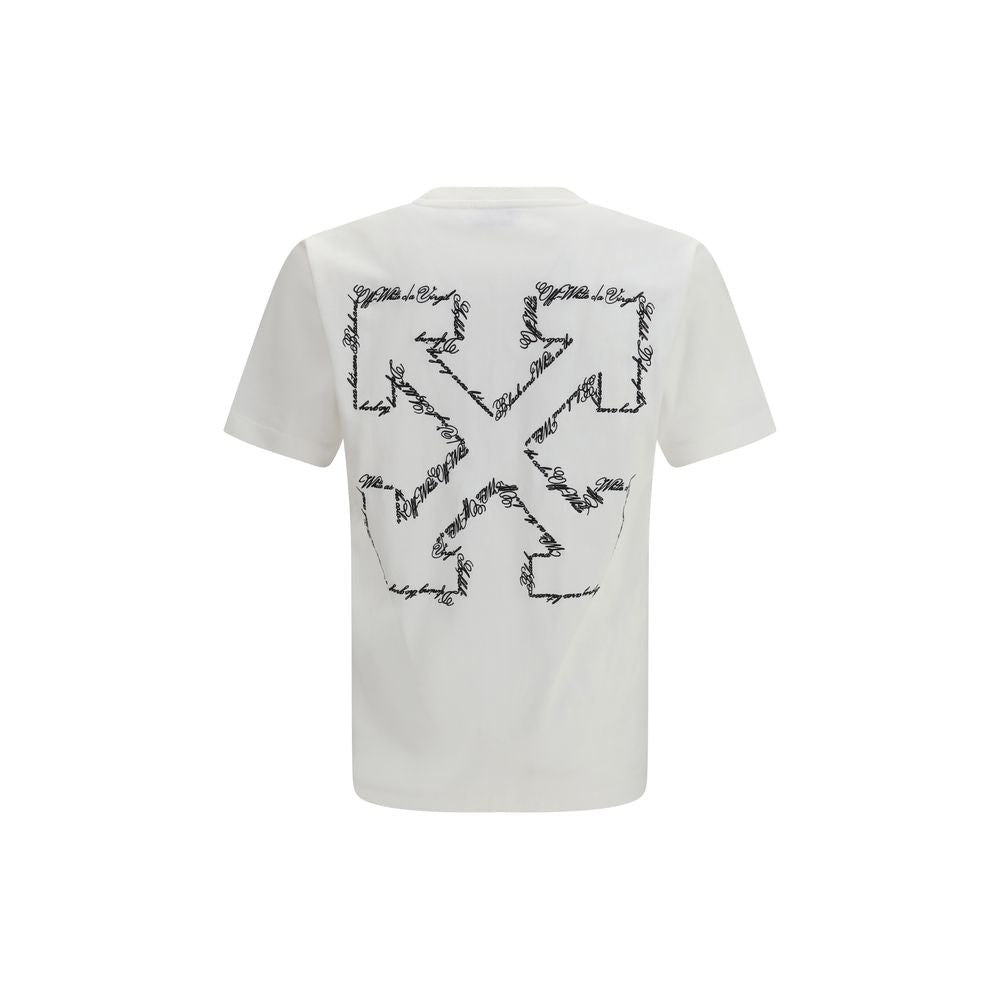 T-shirt in cotone bianca Off-White