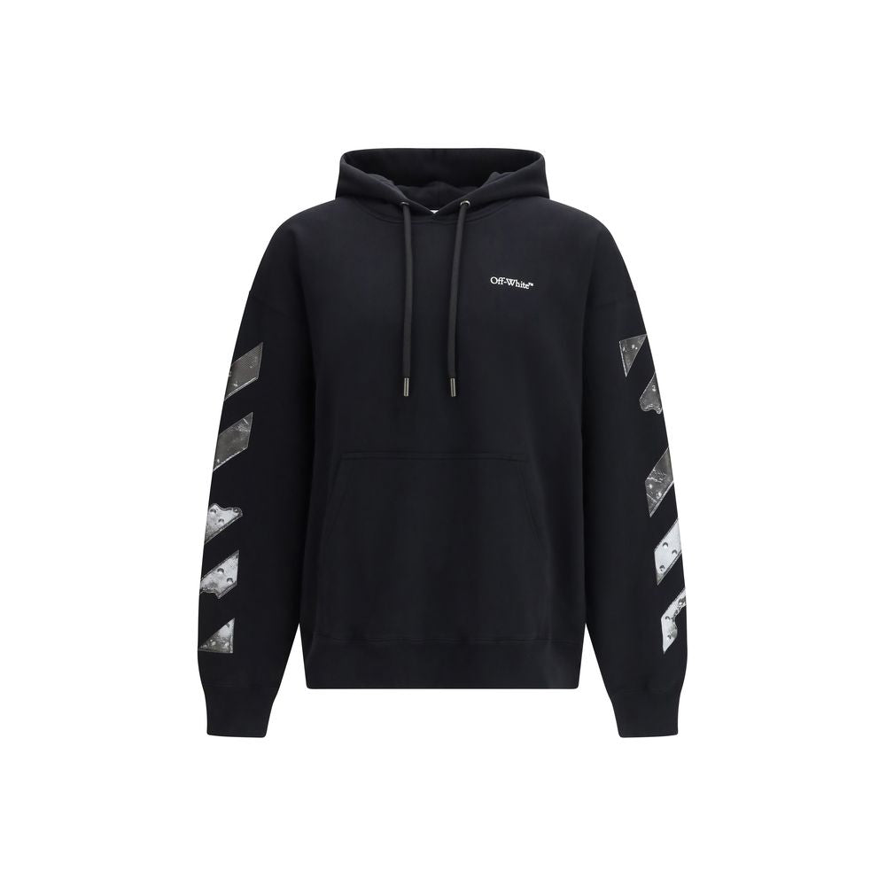 Sweat-shirt Off-White en coton noir