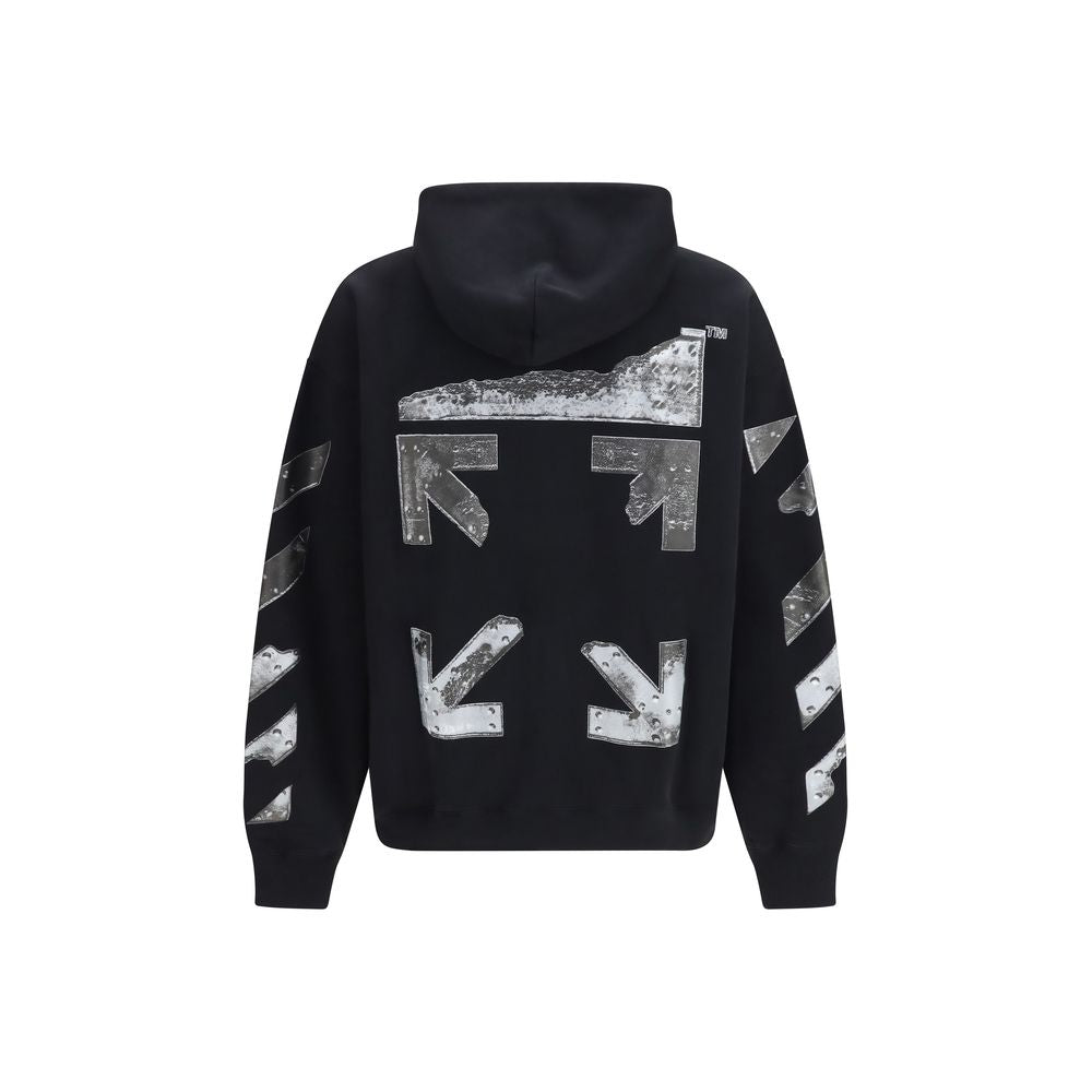 Sweat-shirt Off-White en coton noir