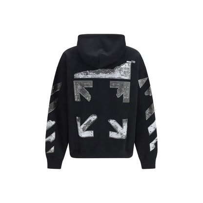 Sweat-shirt Off-White en coton noir