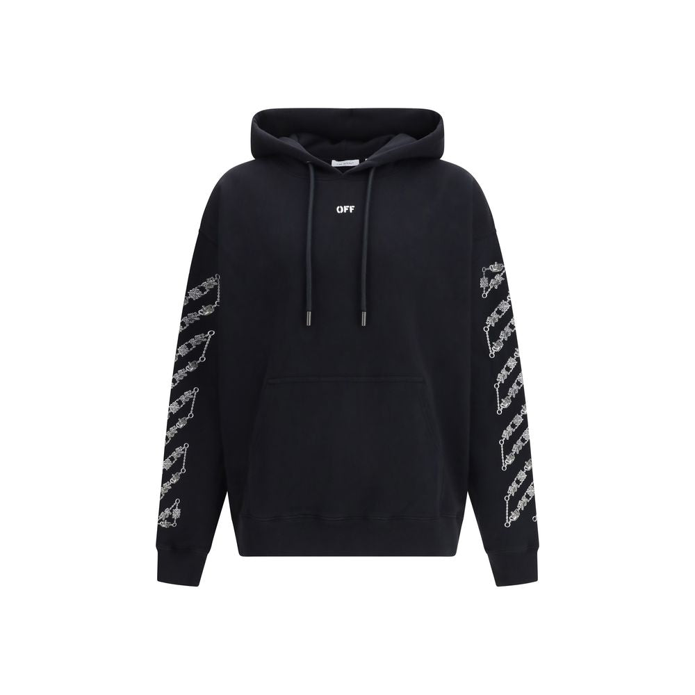 Sweat-shirt Off-White en coton noir