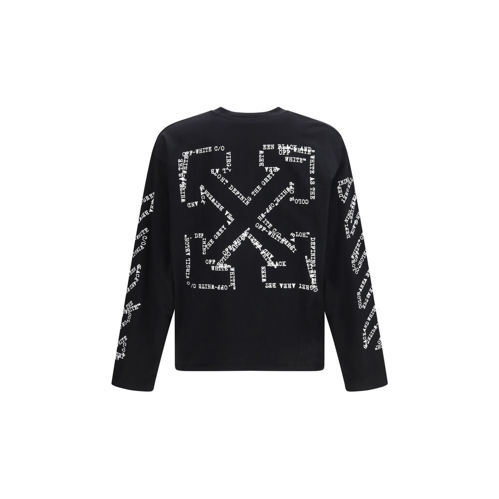 Off-White Cotone Nero Abbigliamento Sportivo