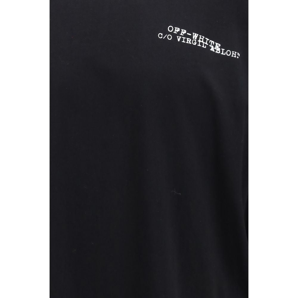 Off-White Cotone Nero Abbigliamento Sportivo