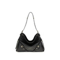 Borsa a tracolla Givenchy Bos Taurus in pelle di vitello nera