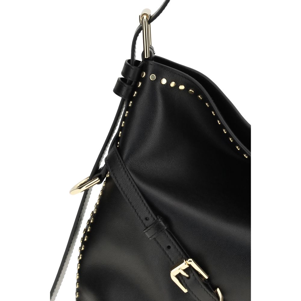 Borsa a tracolla Givenchy Bos Taurus in pelle di vitello nera