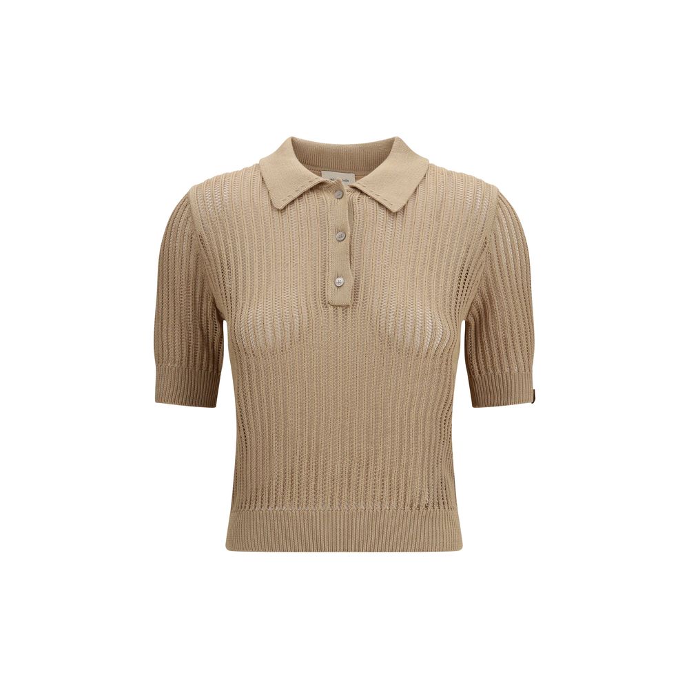 Polo Jacob Cohen en coton beige