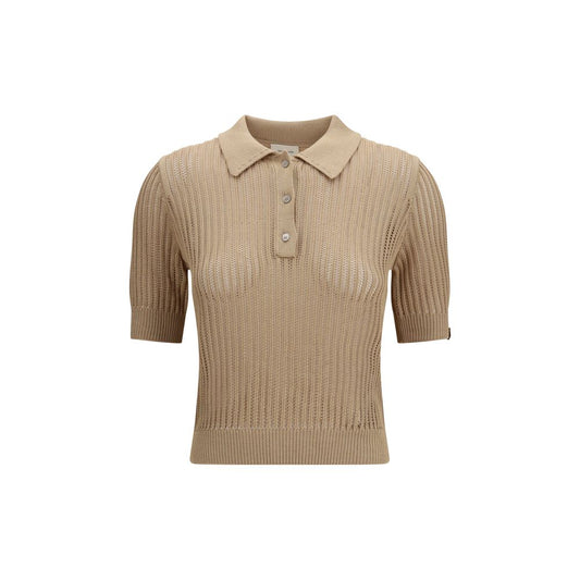 Polo Jacob Cohen in Cotone Beige