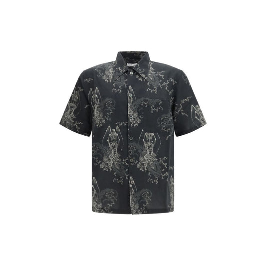 Camicia grigia in cotone fantasia Our Legacy