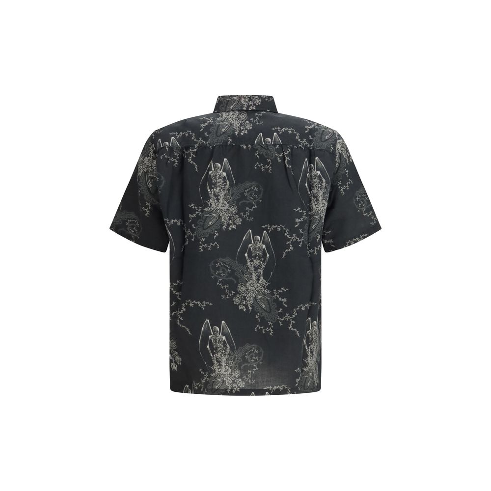 Chemise en coton gris à motifs Our Legacy