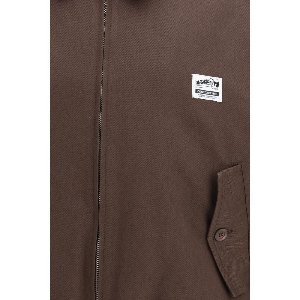 Bomber Magliano in cotone marrone
