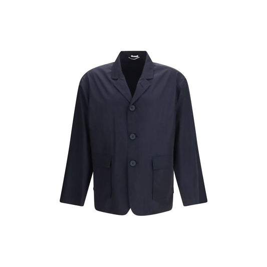 Giacca intera Thom Browne in poliestere blu