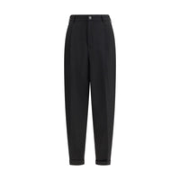 Marni Black Wool Casual Pants