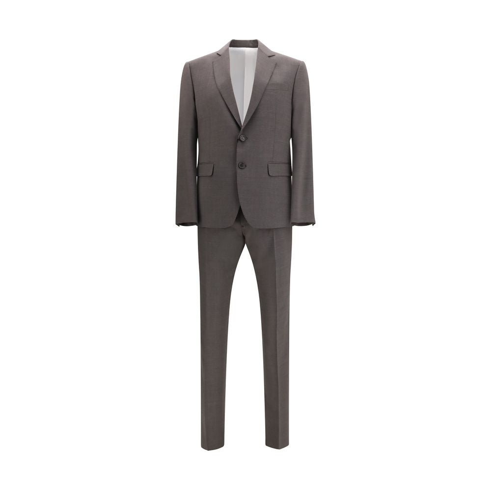 Completo due pezzi Dsquared² in lana grigia