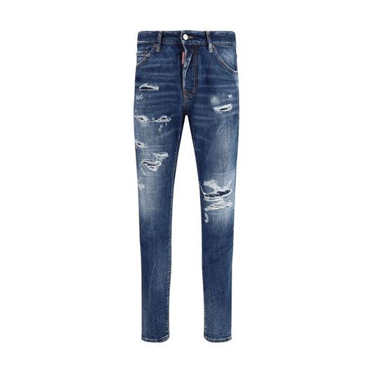 Jeans slim fit in cotone blu Dsquared²