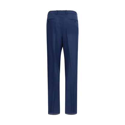 Tom Ford Pantaloni Classici Bicolore in Lana Oves Aries