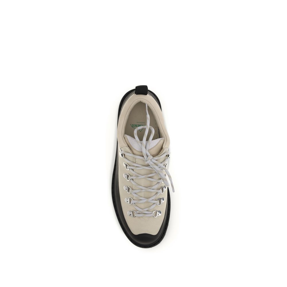 Bottines Diemme beiges en polyester