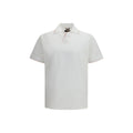 Polo MooRER in cotone bianco