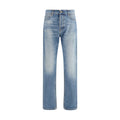 Jean droit en coton bleu Haikure