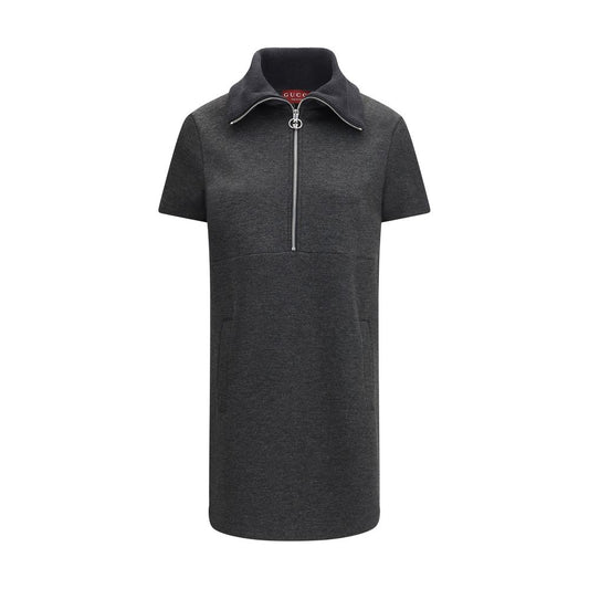 Abito casual Gucci in cotone grigio