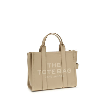 Borsa Marc Jacobs in pelle di vitello beige Bos Taurus