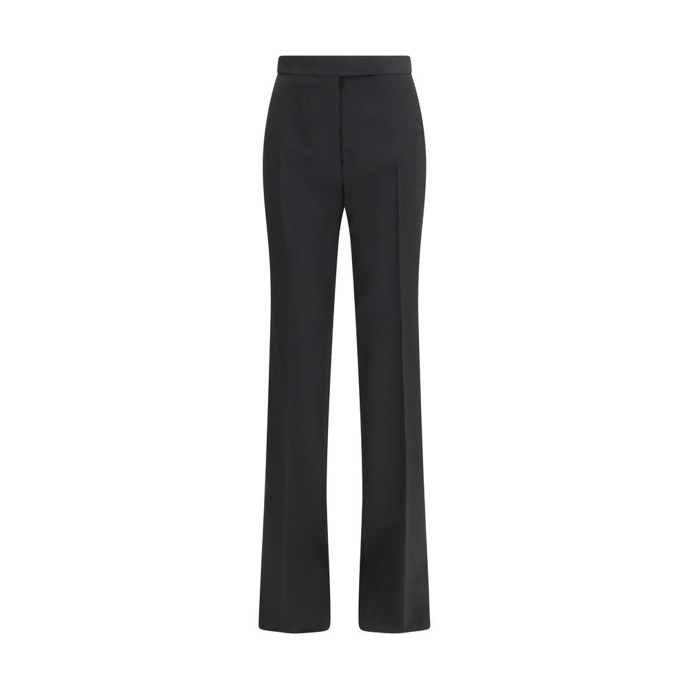 Pantaloni Eleganti Tom Ford in Lana Nera
