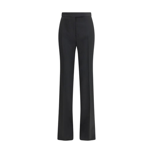 Pantaloni Eleganti Tom Ford in Lana Nera