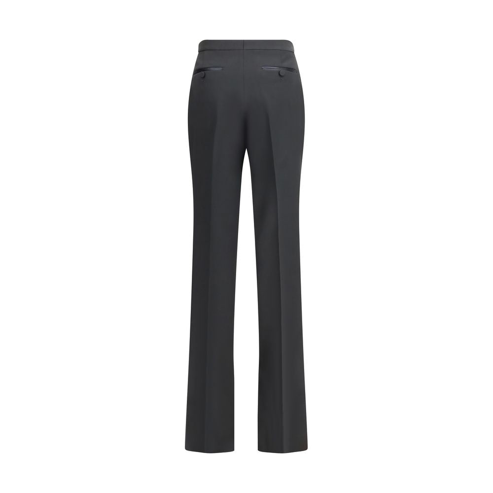 Pantaloni Eleganti Tom Ford in Lana Nera