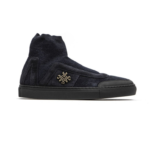 Stivaletto da donna Mr&Mrs Italy in pelle blu