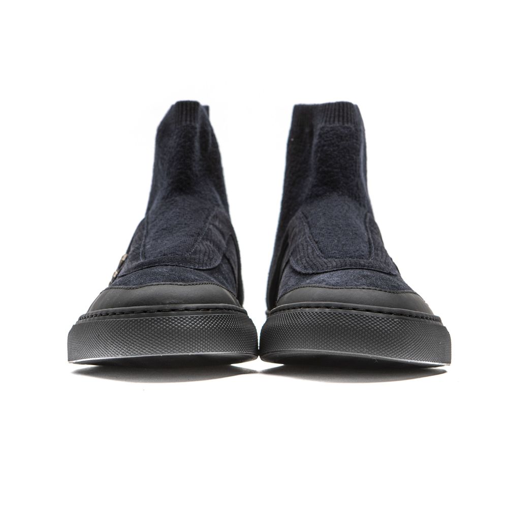 Bottines bleues en cuir pour femme Mr&Mrs Italy