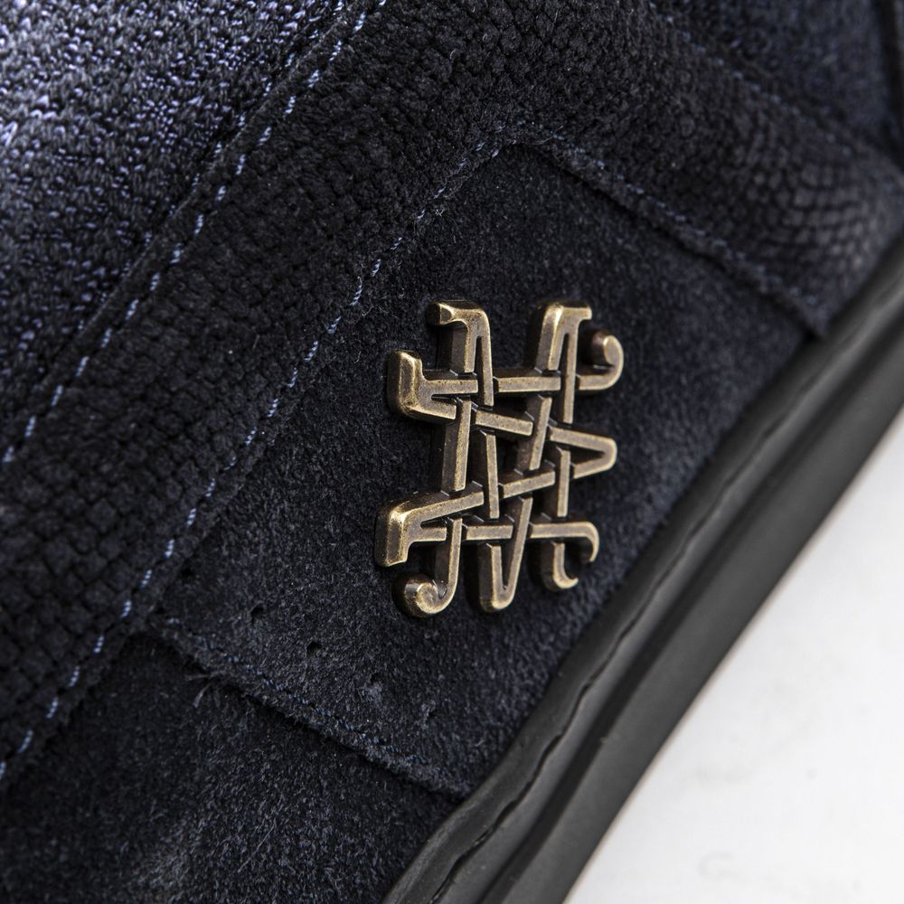 Bottines bleues en cuir pour femme Mr&Mrs Italy