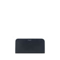 Portefeuille Bos Taurus en cuir de veau noir Saint Laurent