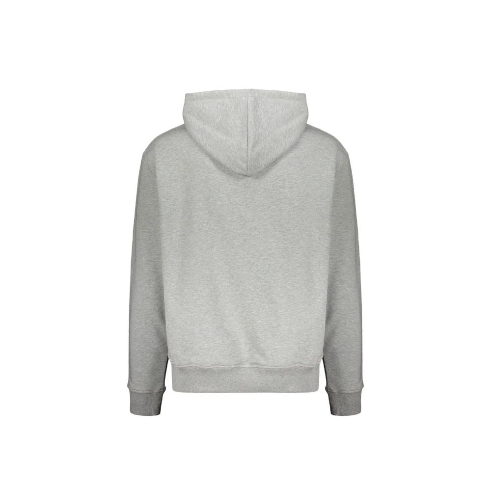 Sweat à capuche Balmain en coton gris