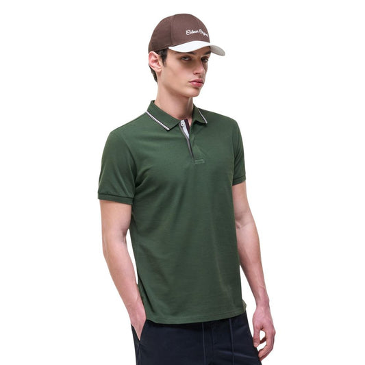 Polo Colmar Originals in cotone verde