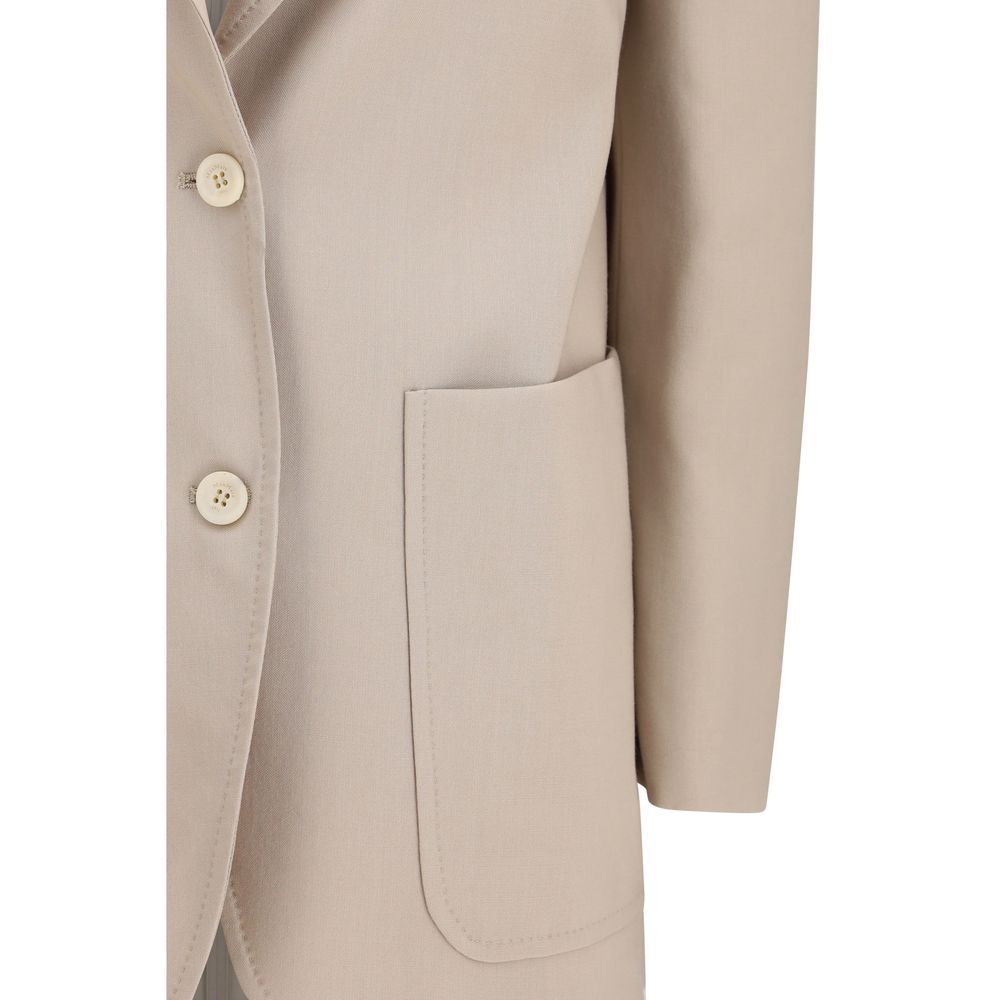 Blazer en Laine Beige Max Mara