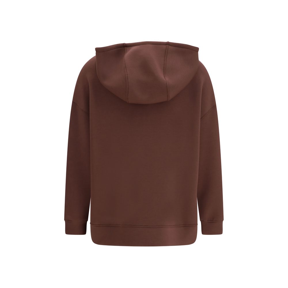 Sweat-shirt en modal marron Max Mara