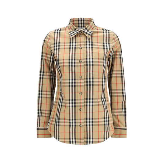 Camicia in cotone multicolor Burberry
