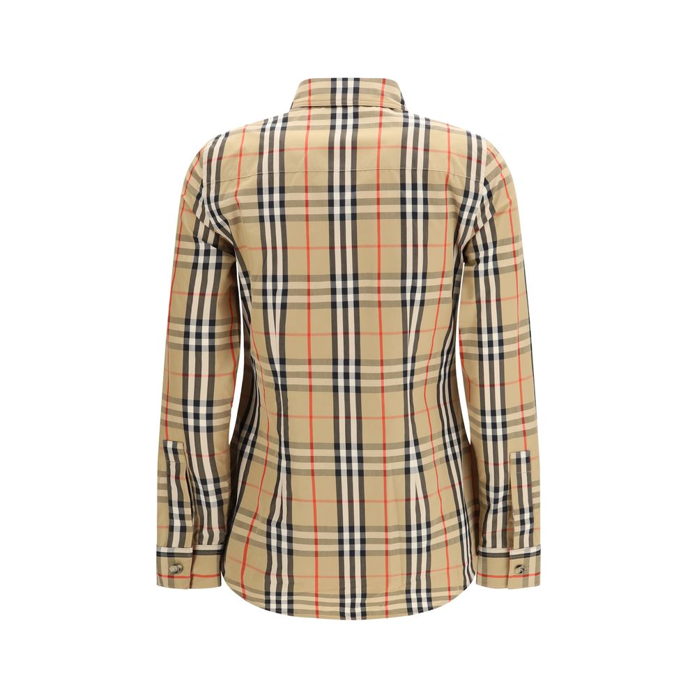 Chemise multicolore en coton Burberry