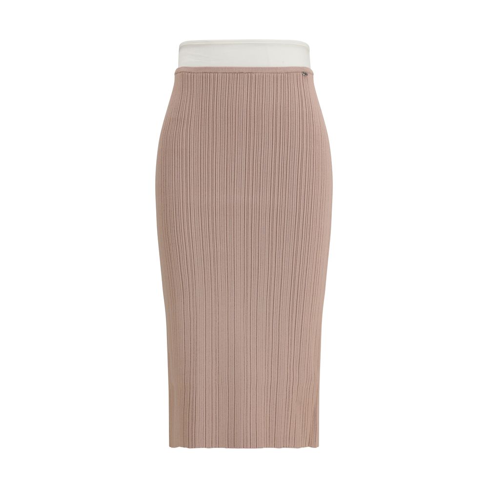 Jupe longue Diesel multicolore en viscose