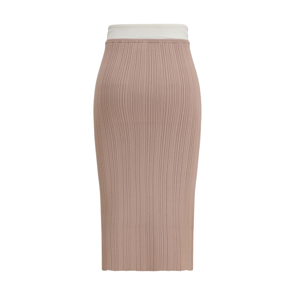 Jupe longue Diesel multicolore en viscose