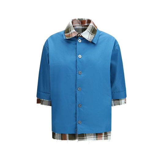 Camicia Marbell in poliammide blu